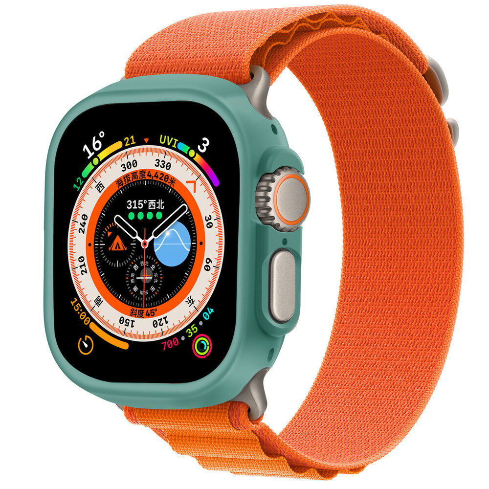 Strap-it Strap-it Coque rigide Apple Watch Ultra 49mm (vert foncé)