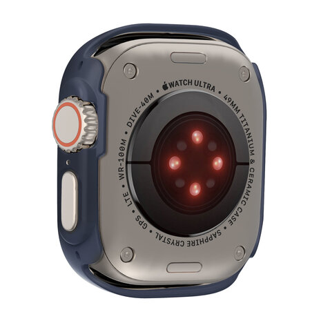 Strap-it Strap-it Coque rigide Apple Watch Ultra 49mm (bleu foncé)