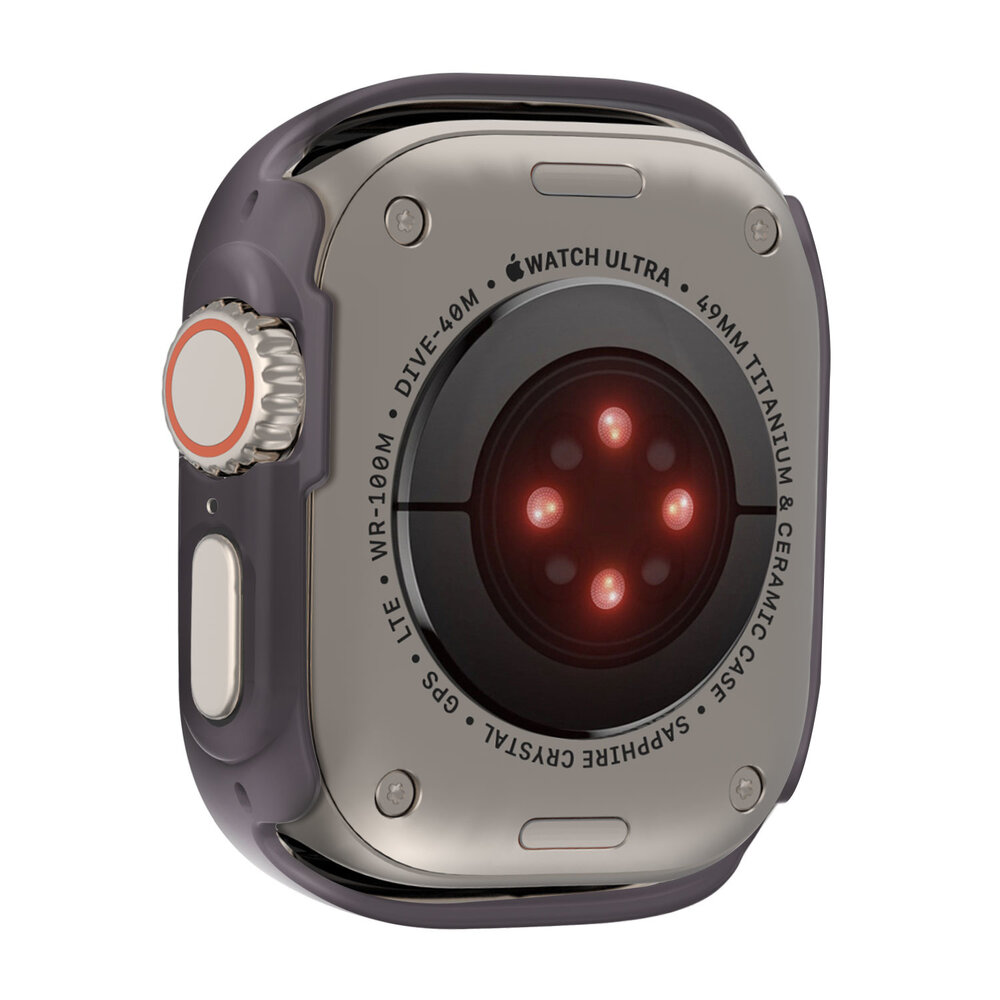 Strap-it Strap-it Coque rigide Apple Watch Ultra 49mm (gris foncé) Strap-it Strap-it Coque rigide Apple Watch Ultra 49mm (gris foncé)