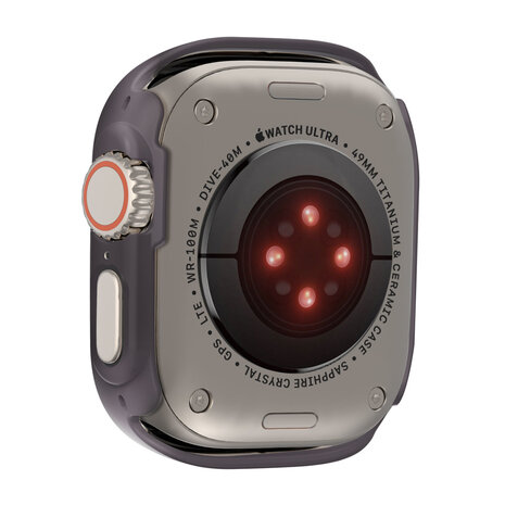 Strap-it Strap-it Coque rigide Apple Watch Ultra 49mm (gris foncé) Strap-it Strap-it Coque rigide Apple Watch Ultra 49mm (gris foncé)