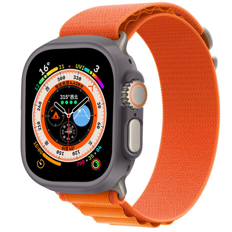 Strap-it Strap-it Coque rigide Apple Watch Ultra 49mm (gris foncé) Strap-it Strap-it Coque rigide Apple Watch Ultra 49mm (gris foncé)