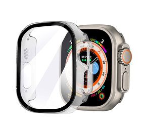 Strap-it Coque rigide avec verre Apple Watch Ultra 49mm (vert foncé)