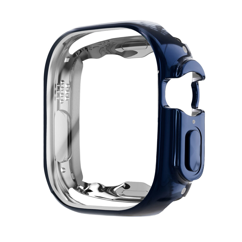 Strap-it Strap-it Coque TPU Apple Watch Ultra 49mm (bleu foncé)