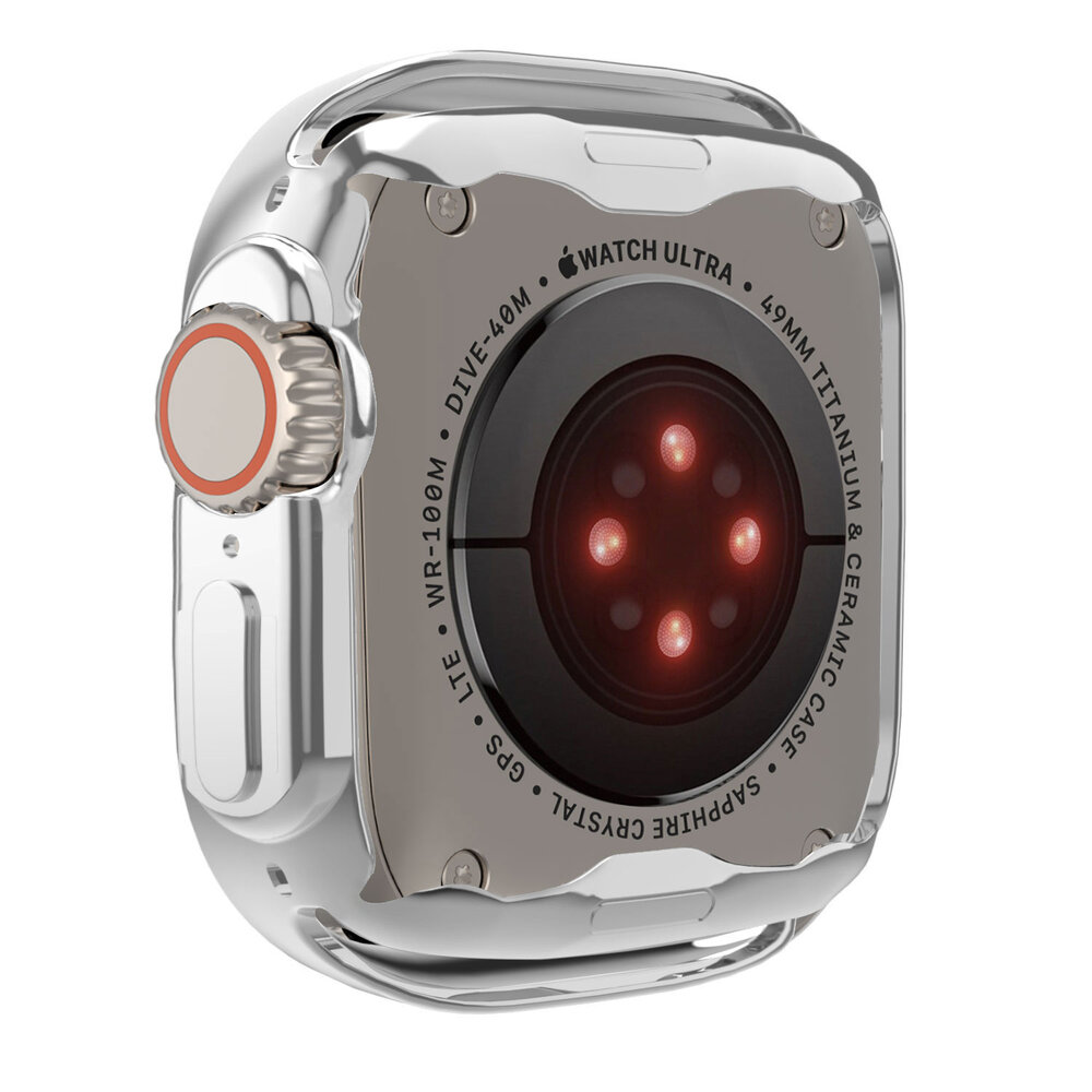 Strap-it Strap-it Coque TPU Apple Watch Ultra 49mm (blanc)