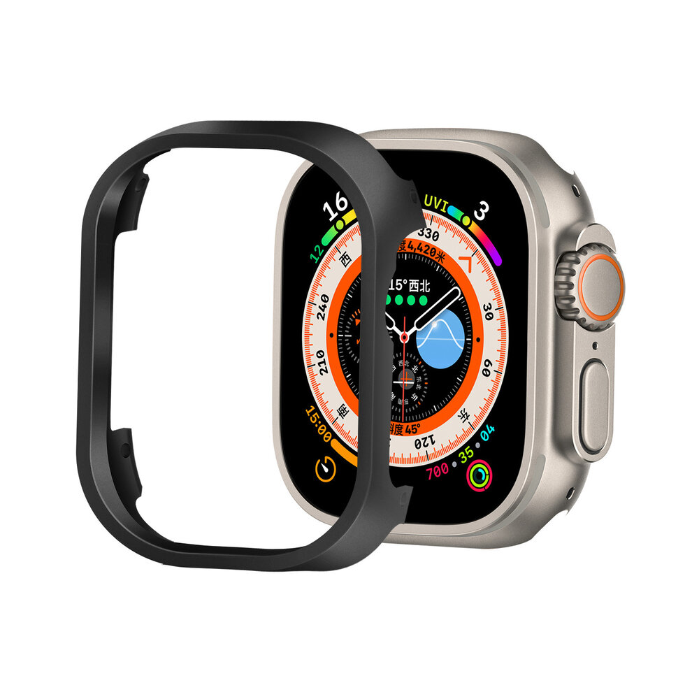 Strap-it Strap-it Coque métal Apple Watch Ultra 49mm (noir)
