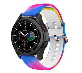 Strap-it Bracelet fou de couleur Samsung Galaxy Watch 4 Classic 46mm Strap-it Bracelet fou de couleur Samsung Galaxy Watch 4 Classic 46mm