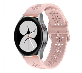 Strap-it Bracelet à motifs Samsung Galaxy Watch 4 44mm (rose) Strap-it Bracelet à motifs Samsung Galaxy Watch 4 44mm (rose)