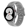 Strap-it Strap-it Bracelet silicone à motifs Samsung Galaxy Watch 4 44mm (gris) Strap-it Strap-it Bracelet silicone à motifs Samsung Galaxy Watch 4 44mm (gris)