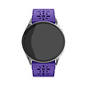 Strap-it Strap-it Bracelet silicone à motifs Samsung Galaxy Watch 4 Classic 46mm (violet) Strap-it Strap-it Bracelet silicone à motifs Samsung Galaxy Watch 4 Classic 46mm (violet)