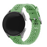 Strap-it Strap-it Bracelet silicone à motifs Samsung Galaxy Watch 4 Classic 46mm (vert) Strap-it Strap-it Bracelet silicone à motifs Samsung Galaxy Watch 4 Classic 46mm (vert)