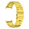 Strap-it Strap-it Bracelet acier solidité Samsung Galaxy Watch 4 40mm (or) Strap-it Strap-it Bracelet acier solidité Samsung Galaxy Watch 4 40mm (or)