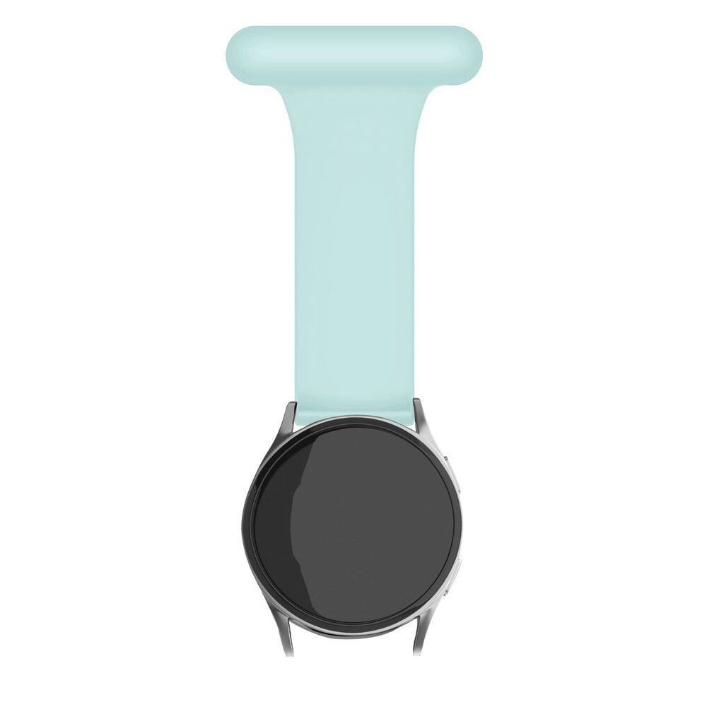 Strap-it Strap-it Bracelet pour infirmière Samsung Galaxy Watch 4 40mm (bleu vert)