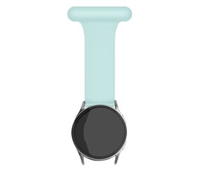 Strap-it Bracelet pour infirmière Samsung Galaxy Watch 4 40mm (bleu vert)