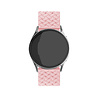 Strap-it Strap-it Bracelet silicone tissé Samsung Galaxy Watch 4 40mm (rose)