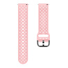 Strap-it Strap-it Bracelet silicone tissé Samsung Galaxy Watch 4 40mm (rose)