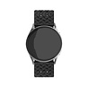Strap-it Strap-it Bracelet silicone tissé Samsung Galaxy Watch 4 44mm (noir) Strap-it Strap-it Bracelet silicone tissé Samsung Galaxy Watch 4 44mm (noir)