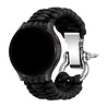 Strap-it Strap-it Bracelet nylon corde Samsung Galaxy Watch 4 Classic 42mm (noir) Strap-it Strap-it Bracelet nylon corde Samsung Galaxy Watch 4 Classic 42mm (noir)