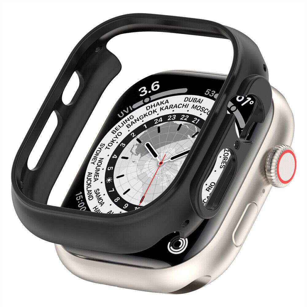 Coque rigide PC Apple Watch Ultra 49mm (noir) 