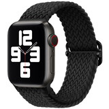 Strap-it Bracelet nylon tressé Apple Watch (noir)