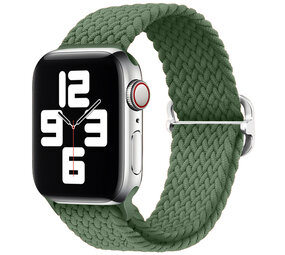 Strap-it Bracelet nylon tressé Apple Watch (vert)