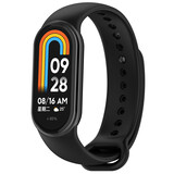 Strap-it Bracelet silicone Xiaomi Smart Band 8 (noir)