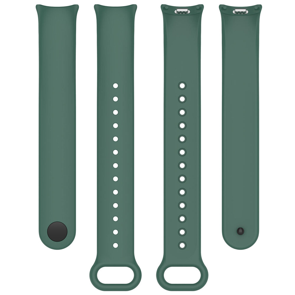 Strap-it Strap-it Bracelet silicone Xiaomi Smart Band 8 (vert foncé)
