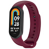 Strap-it Strap-it Bracelet silicone Xiaomi Smart Band 8 (vin rouge) Strap-it Strap-it Bracelet silicone Xiaomi Smart Band 8 (vin rouge)