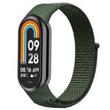 Strap-it Bracelet nylon Xiaomi Smart Band 8 (armée verte)