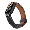 Strap-it Strap-it Bracelet cuir avec D-Buckle Xiaomi Smart Band 8 (noir) Strap-it Strap-it Bracelet cuir avec D-Buckle Xiaomi Smart Band 8 (noir)
