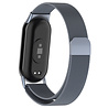 Strap-it Strap-it Bracelet milanese Xiaomi Smart Band 8 (gris espace) Strap-it Strap-it Bracelet milanese Xiaomi Smart Band 8 (gris espace)