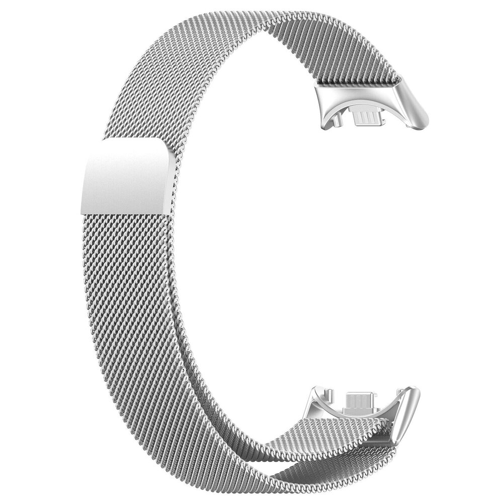 Strap-it Strap-it Bracelet milanese Xiaomi Smart Band 8 (argent)