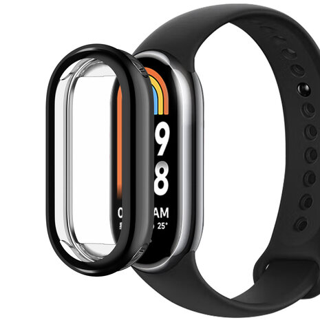 Strap-it Strap-it Coque TPU Xiaomi Smart Band 8 (noir)