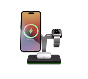 Coverzs Station d'accueil magnétique 3 en 1 pour produits Apple