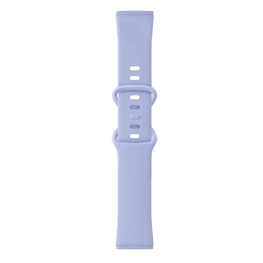 Strap-it Strap-it Bracelet silicone classique Fitbit Versa 4 (lavande)