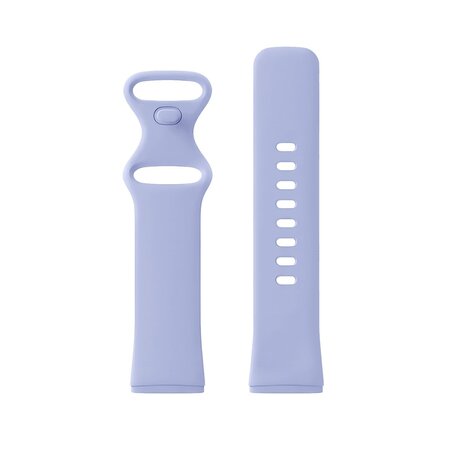 Strap-it Strap-it Bracelet silicone classique Fitbit Versa 4 (lavande)