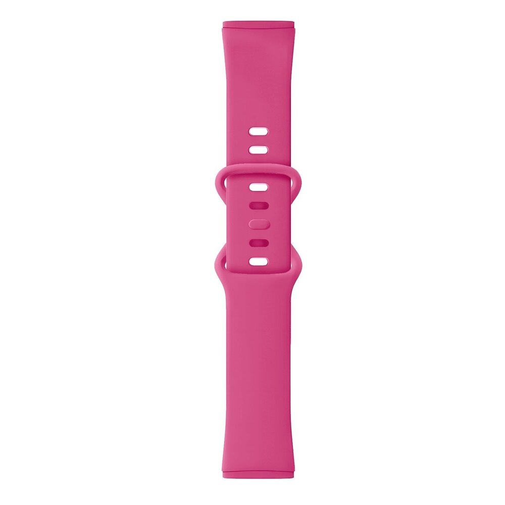 Strap-it Strap-it Bracelet silicone classique Fitbit Sense 2 (rose pétant)