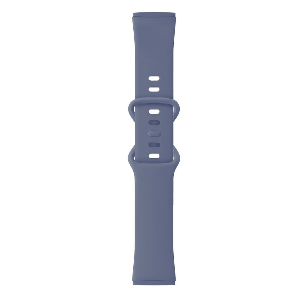 Strap-it Strap-it Bracelet silicone classique Fitbit Sense 2 (gris-bleu)