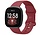 Strap-it Bracelet silicone classique Fitbit Sense 2 (vin rouge)
