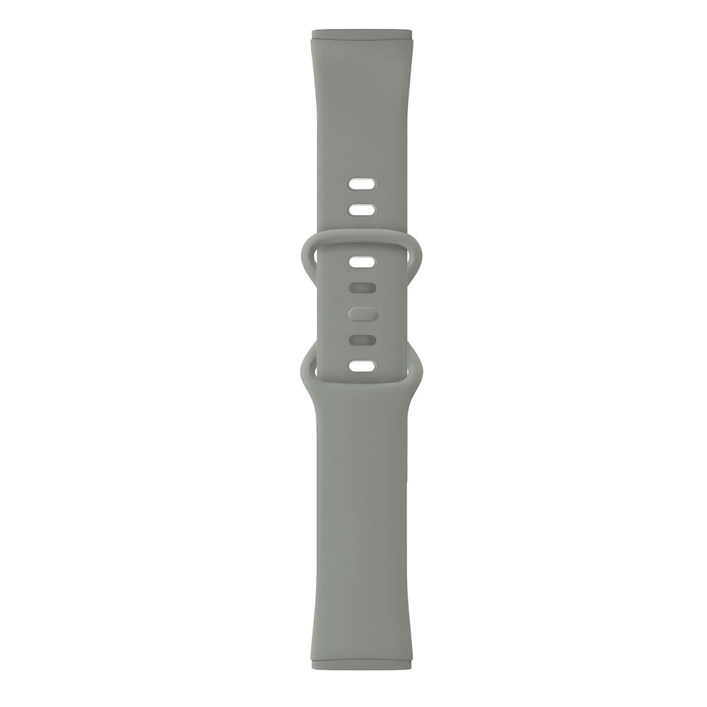 Strap-it Strap-it Bracelet silicone classique Fitbit Sense 2 (gris)