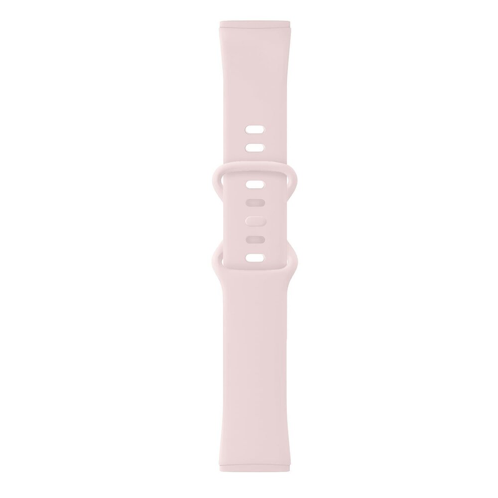 Strap-it Strap-it Bracelet silicone classique Fitbit Versa 3 (rose clair)