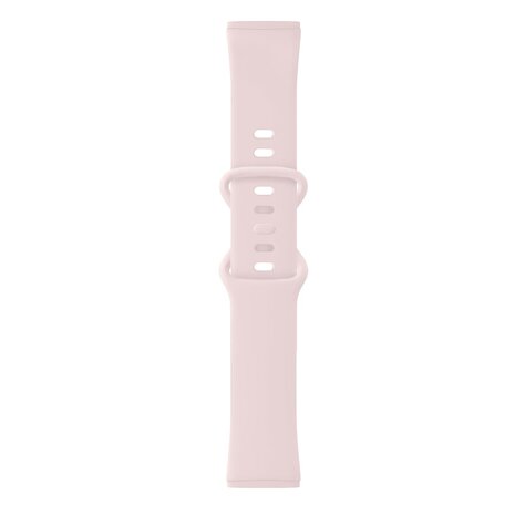 Strap-it Strap-it Bracelet silicone classique Fitbit Versa 3 (rose clair)