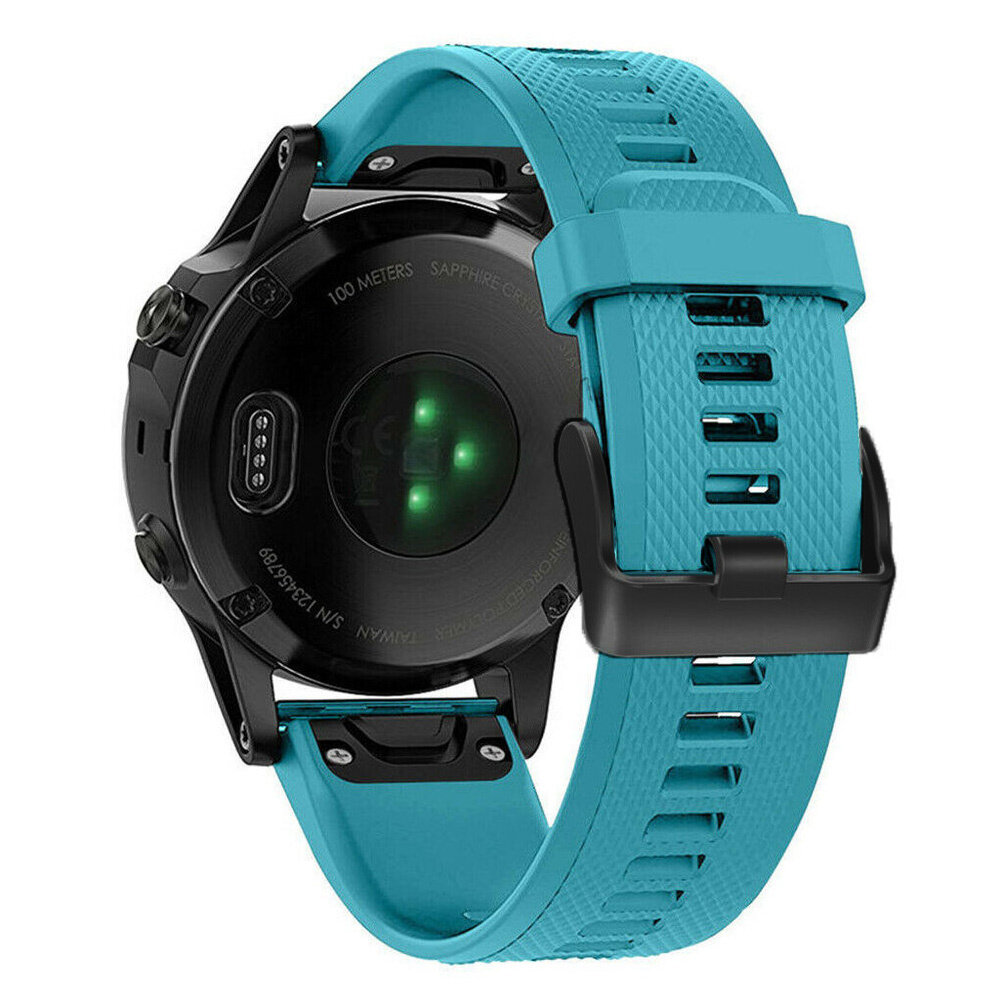 Strap-it Strap-it Bracelet Garmin Fenix 7 (bleu clair)