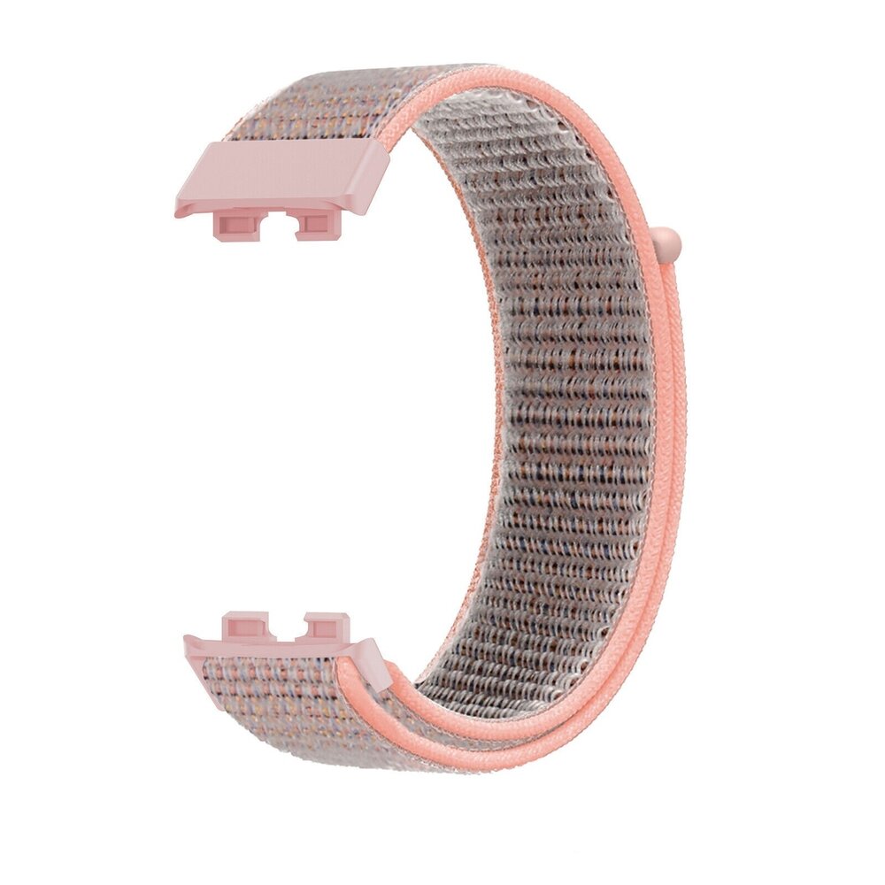 Strap-it Strap-it Bracelet nylon Huawei Band 8 (rose) Strap-it Strap-it Bracelet nylon Huawei Band 8 (rose)