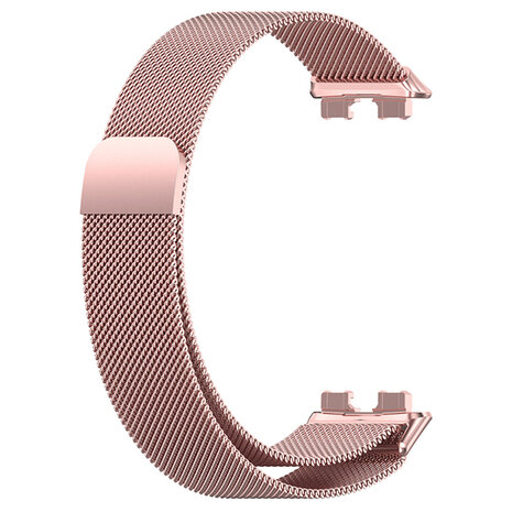 Strap-it Strap-it Bracelet Milanais Huawei Band 8 (rose)