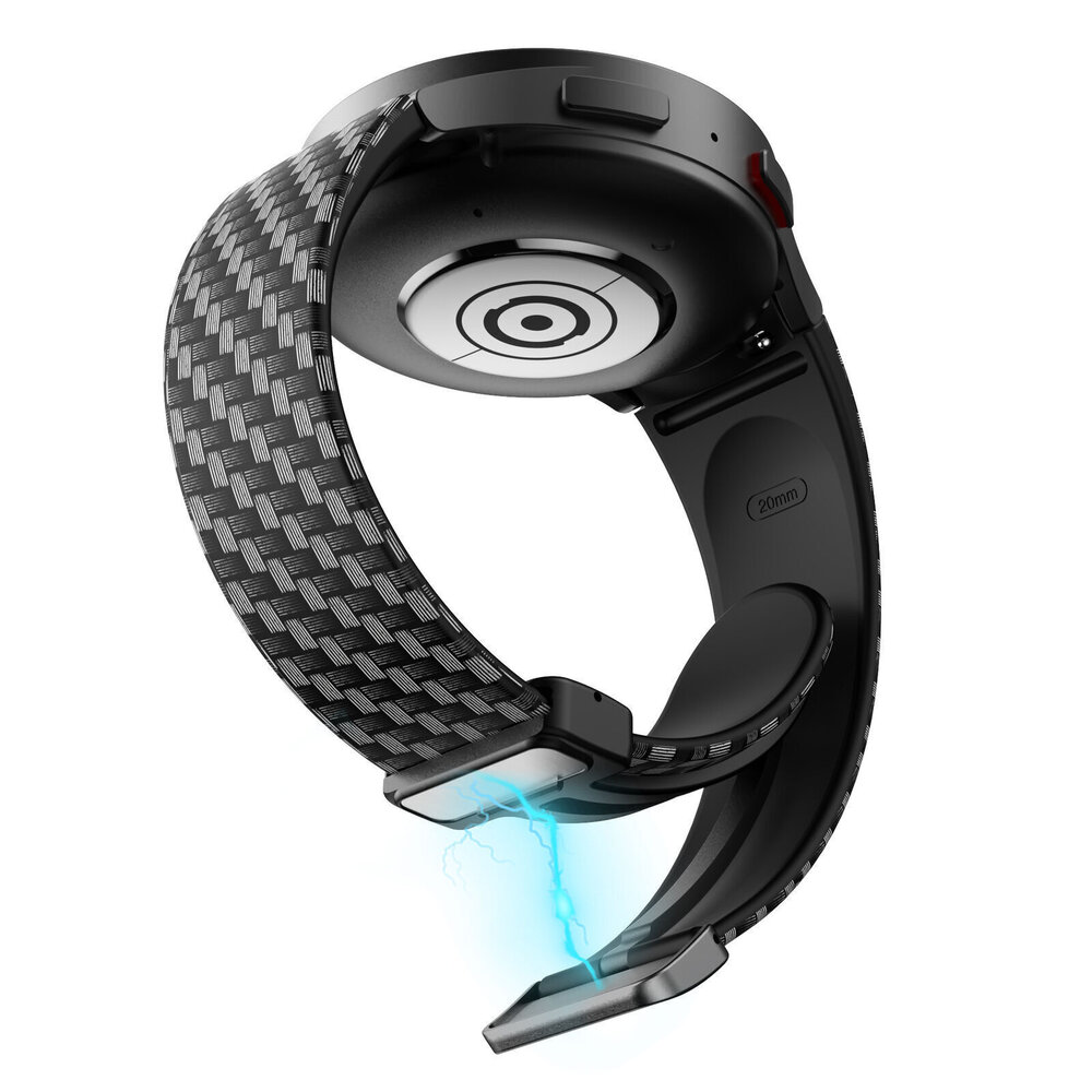 Bracelet magnétique Carbon Fibre Samsung Galaxy Watch 6 - 44mm 
