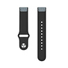 Strap-it Strap-it Bracelet cuir hybride Samsung Galaxy Watch 6 - 40mm (gris) Strap-it Strap-it Bracelet cuir hybride Samsung Galaxy Watch 6 - 40mm (gris)