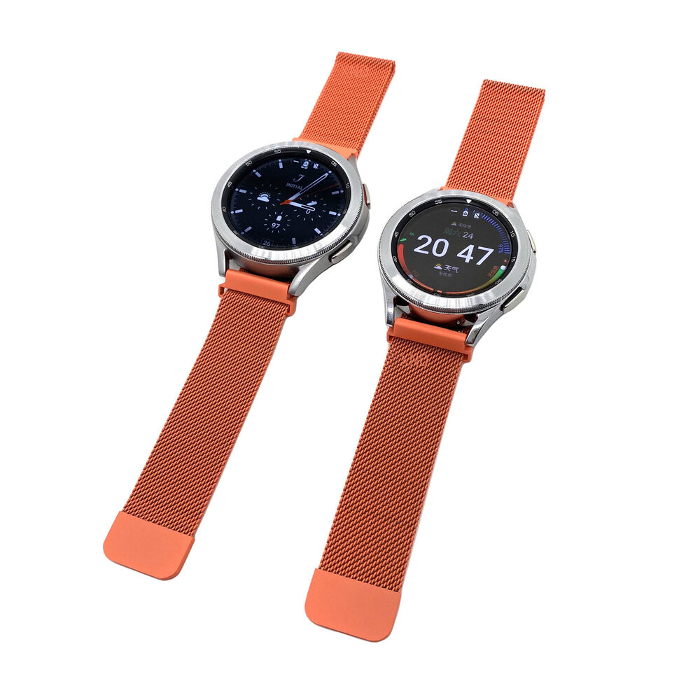 Strap-it Strap-it Bracelet milanais Samsung Galaxy Watch 6 - 40mm (orange)