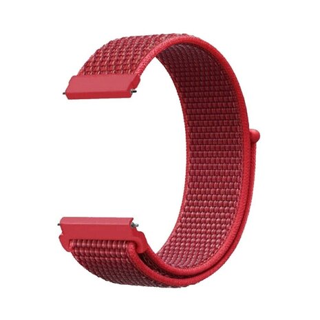 Strap-it Strap-it Bracelet nylon Samsung Galaxy Watch 6 - 40mm (rouge)