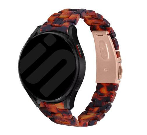 Strap-it Strap-it Bracelet résine Samsung Galaxy Watch 6 - 40mm (lava)