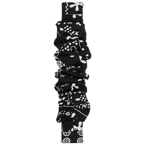 Strap-it Strap-it Bracelet chouchou Samsung Galaxy Watch 6 - 40mm (noir mix)